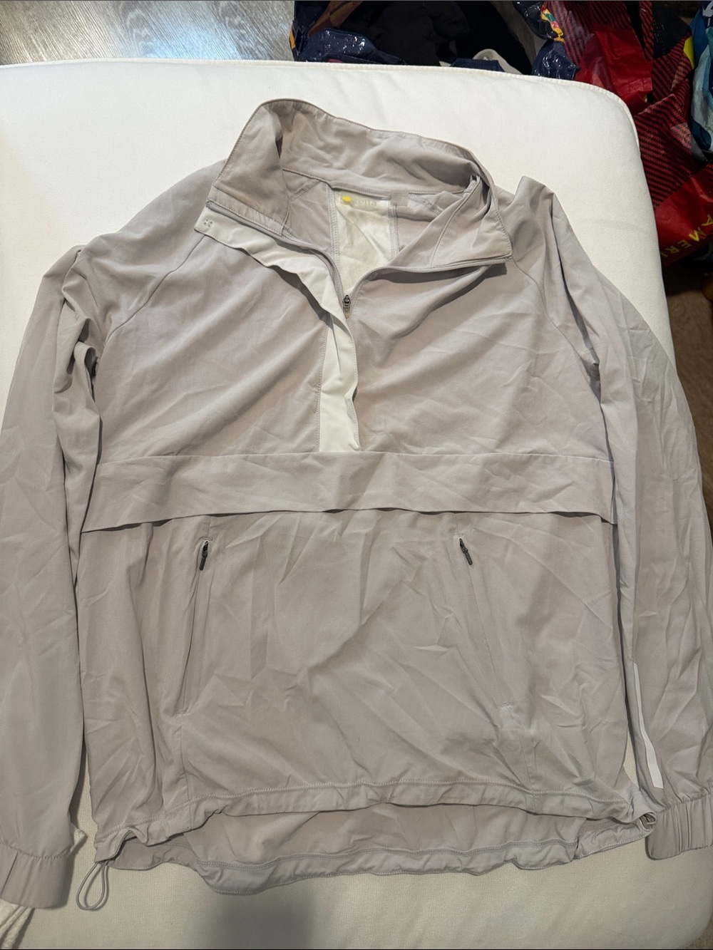 Zella Women's Gray Pullover Jacket Like New